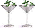 Premium Stainless Steel Rose Gold Martini Glasses