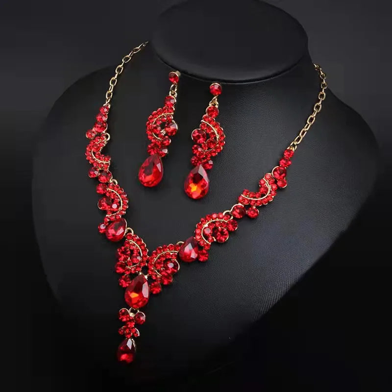 Bridal Jewelry Sets Earrings Necklace Set Bridal Gift