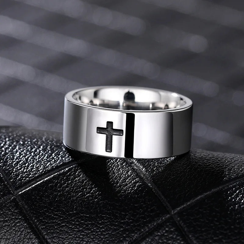 Minimalist Unisex Plain Band Ring Modern Fashion Jewelry for Daily Wear