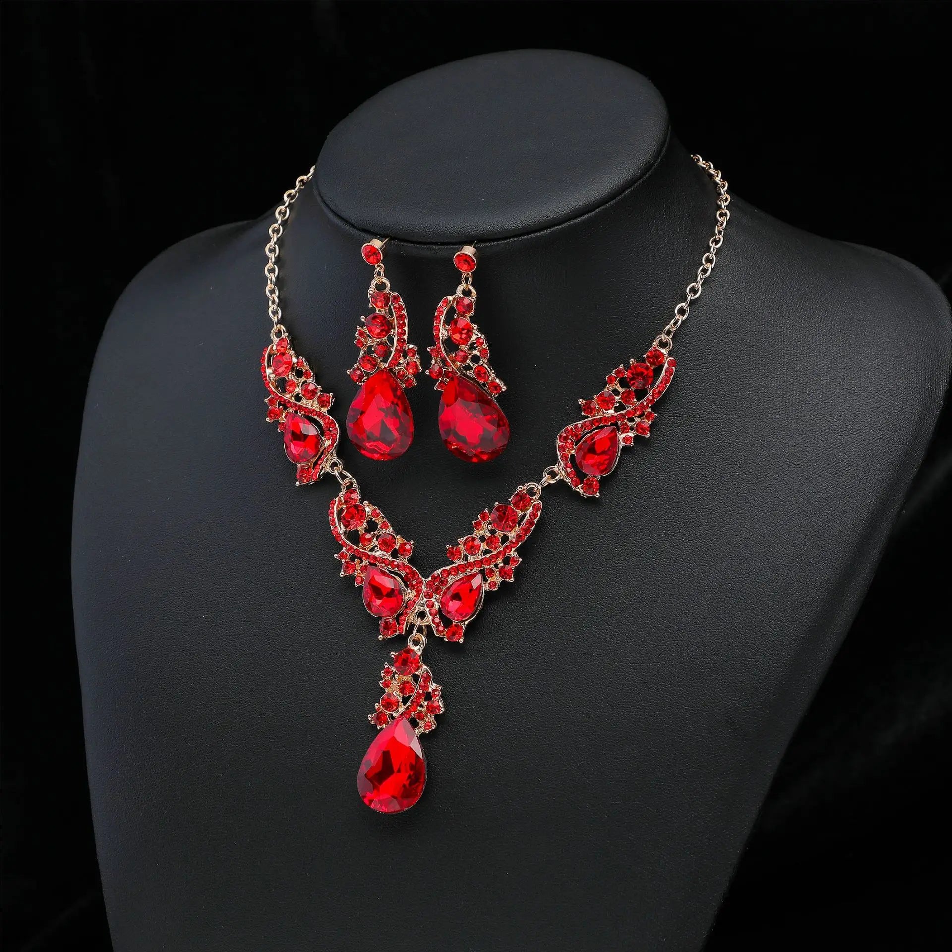 Bridal Jewelry Earrings and Necklace