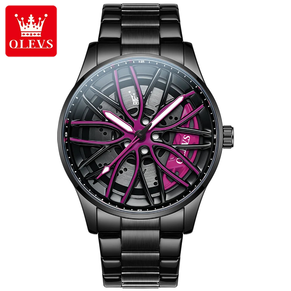 OLEVS Men Sport Waterproof Quartz Watches