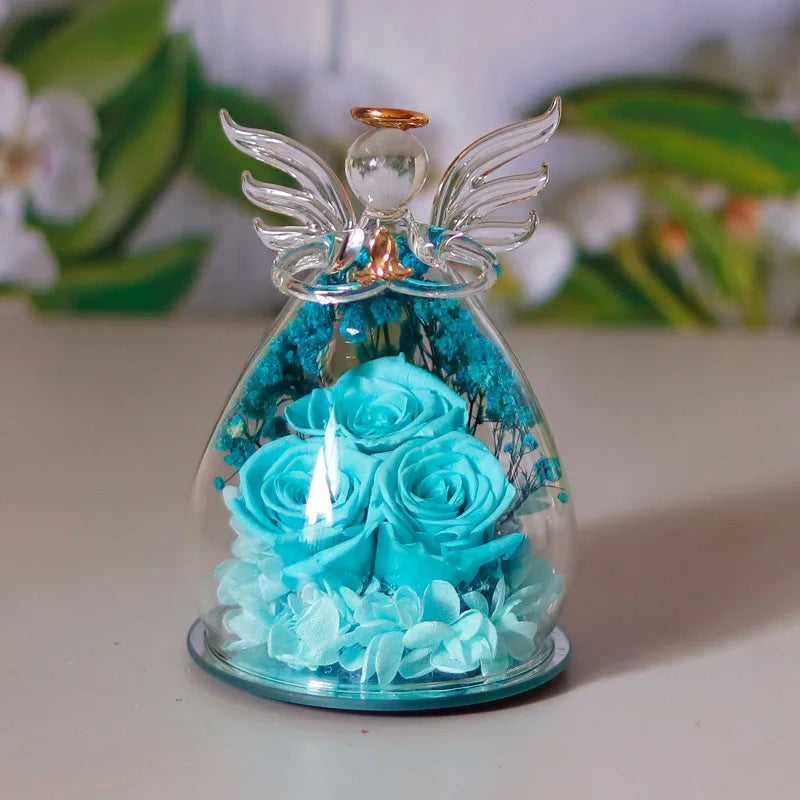 Hot Selling Angel Eternal Flower Preserved Rose Gift