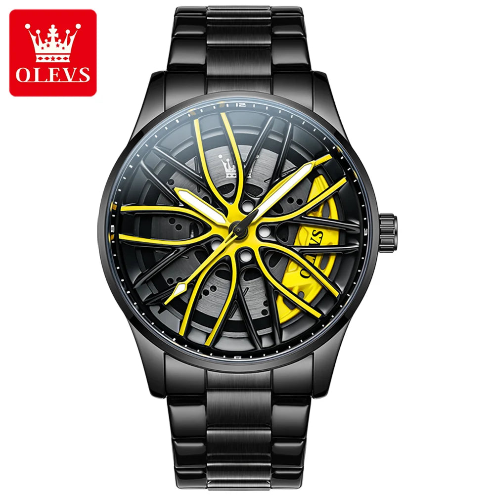 OLEVS Men Sport Waterproof Quartz Watches