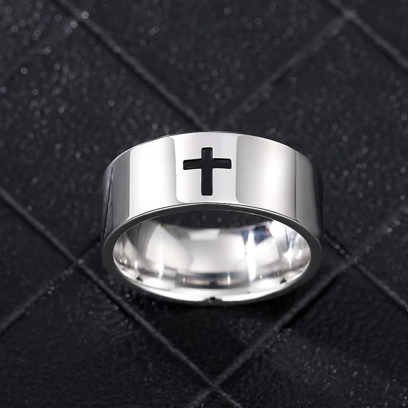 Minimalist Unisex Plain Band Ring Modern Fashion Jewelry for Daily Wear