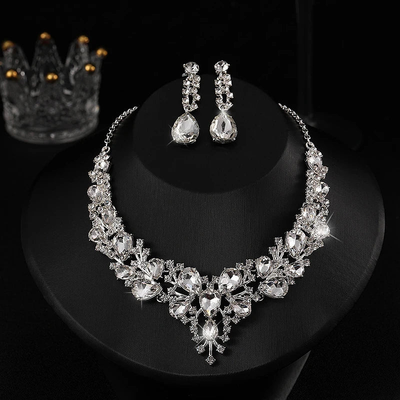 Bridal Jewelry Sets Earrings Necklace Set Bridal Gift