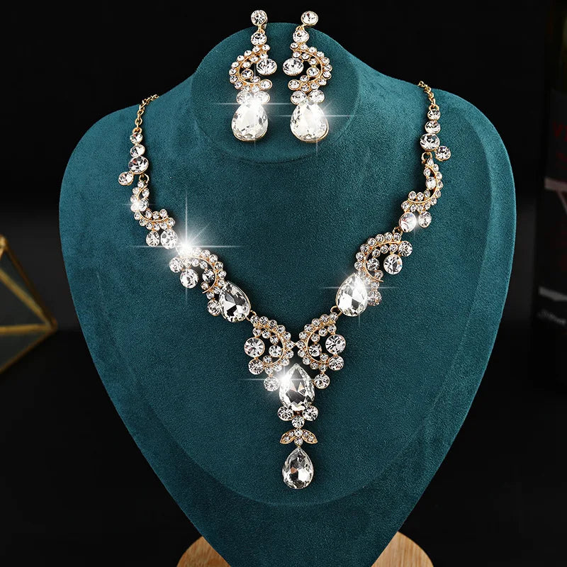 Bridal Jewelry Sets Earrings Necklace Set Bridal Gift