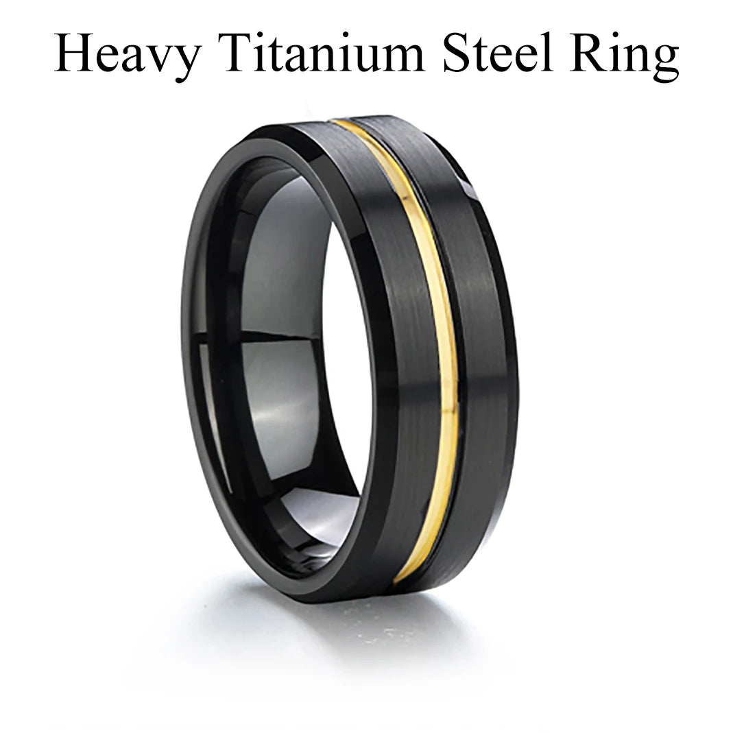 Titanium Rings for Men Wedding Bands or Anniversary Gifts