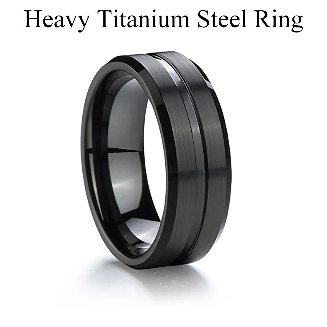Titanium Rings for Men Wedding Bands or Anniversary Gifts