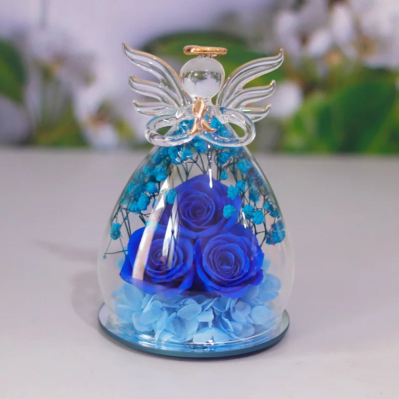 Hot Selling Angel Eternal Flower Preserved Rose Gift
