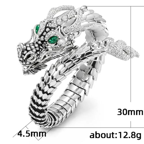 Dragon Hip Hop Classic  Adjustable Ring for Men and Women Engagement Gift