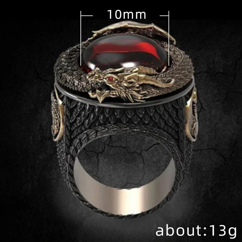 Dragon Design Classic Ring for Women