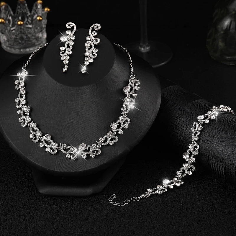 Bridal Jewelry Sets Earrings Necklace Set Bridal Gift