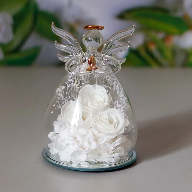 Hot Selling Angel Eternal Flower Preserved Rose Gift