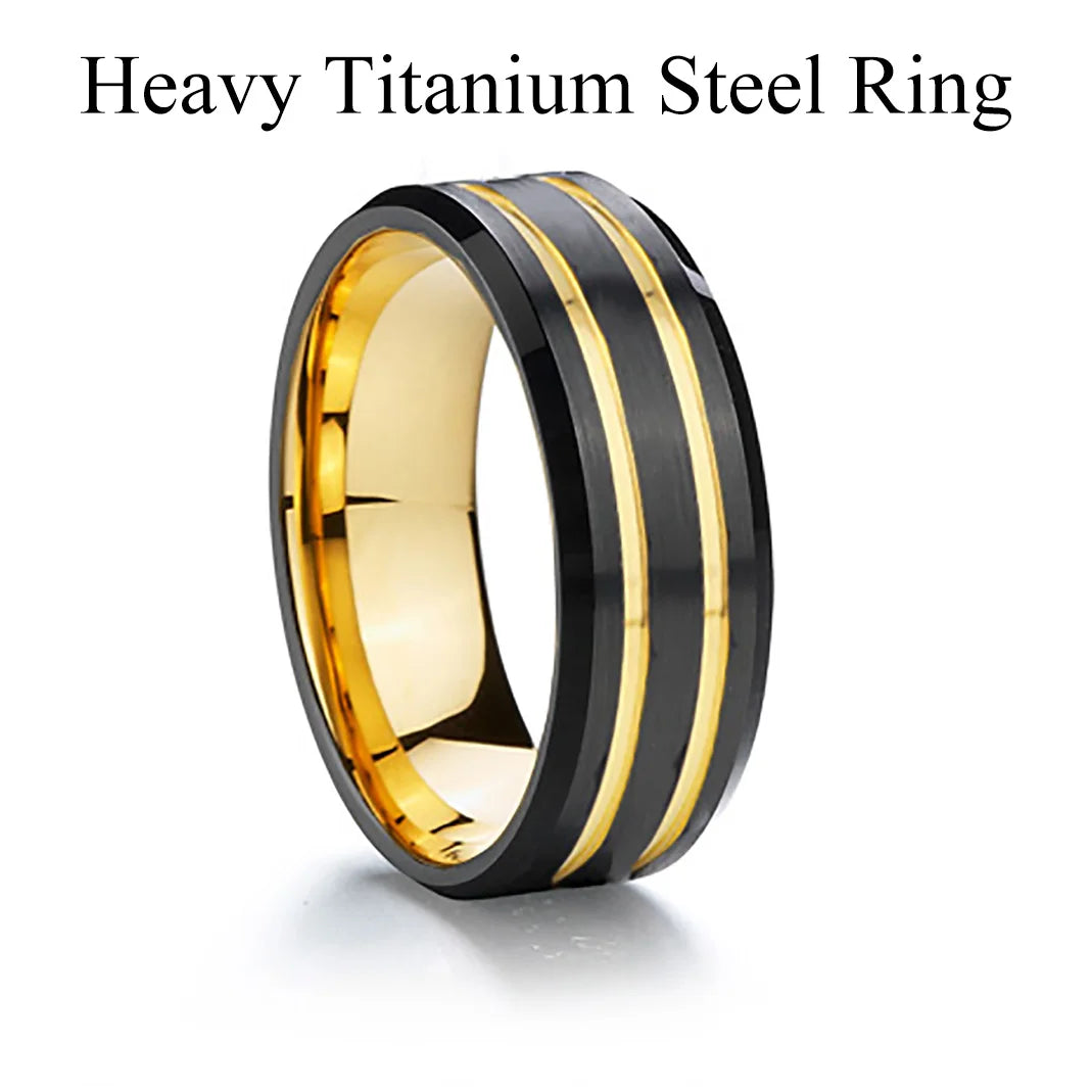 Titanium Rings for Men Wedding Bands or Anniversary Gifts