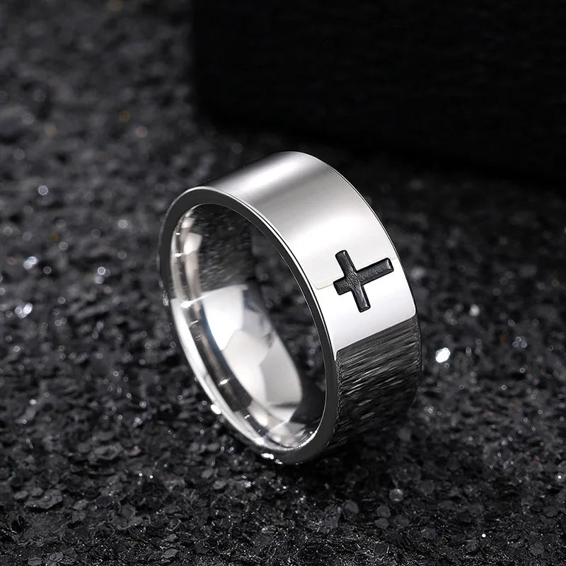 Minimalist Unisex Plain Band Ring Modern Fashion Jewelry for Daily Wear