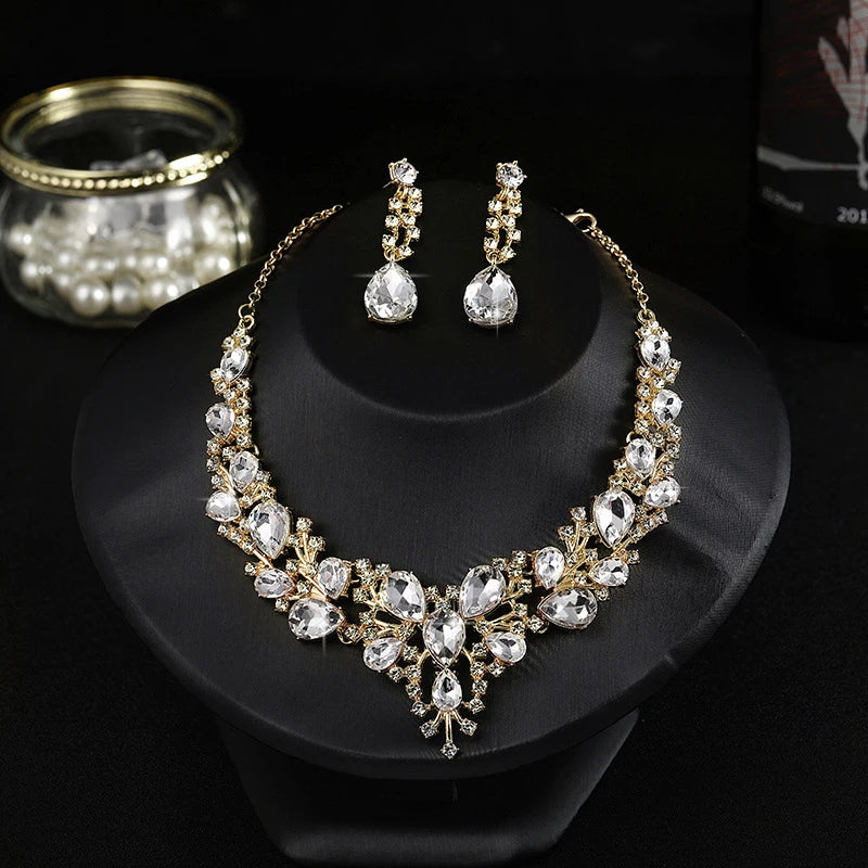 Bridal Jewelry Sets Earrings Necklace Set Bridal Gift