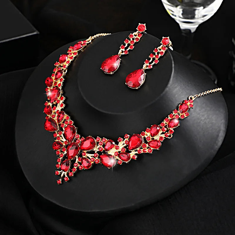 Bridal Jewelry Sets Earrings Necklace Set Bridal Gift