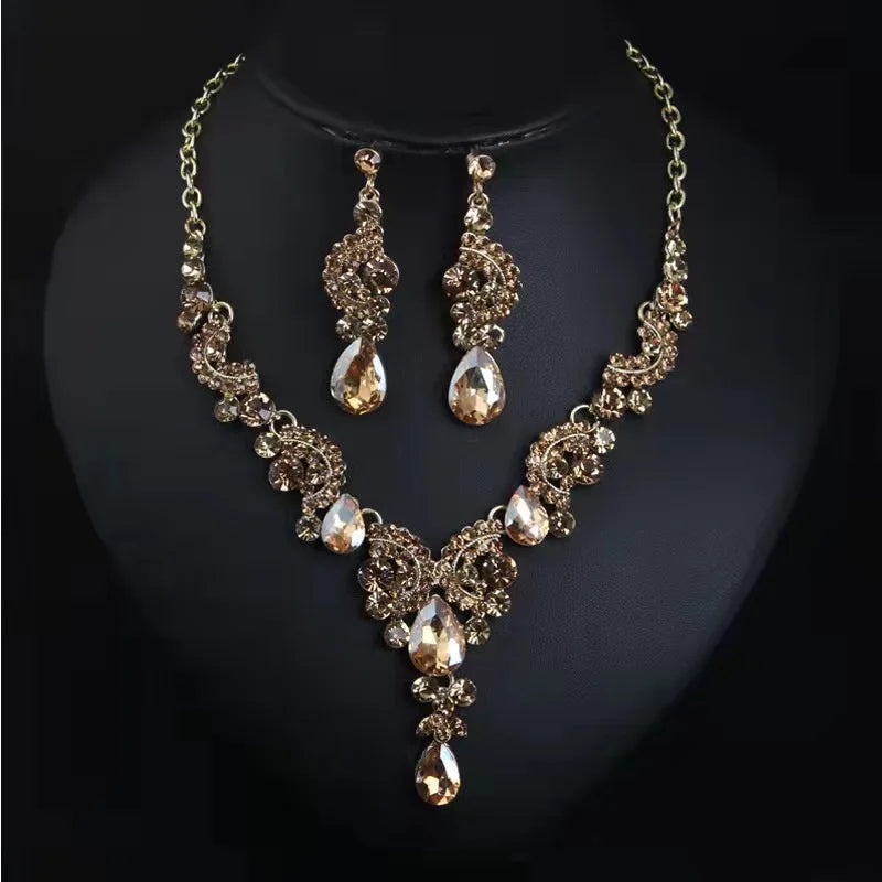 Bridal Jewelry Sets Earrings Necklace Set Bridal Gift
