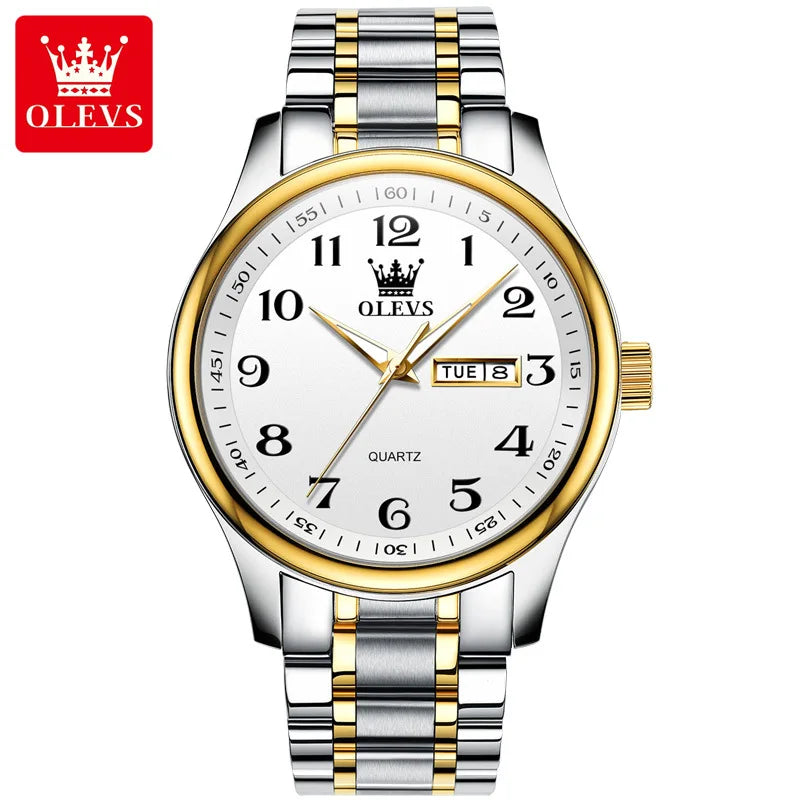 OLEVS Classic Men's Quartz Watch Waterproof