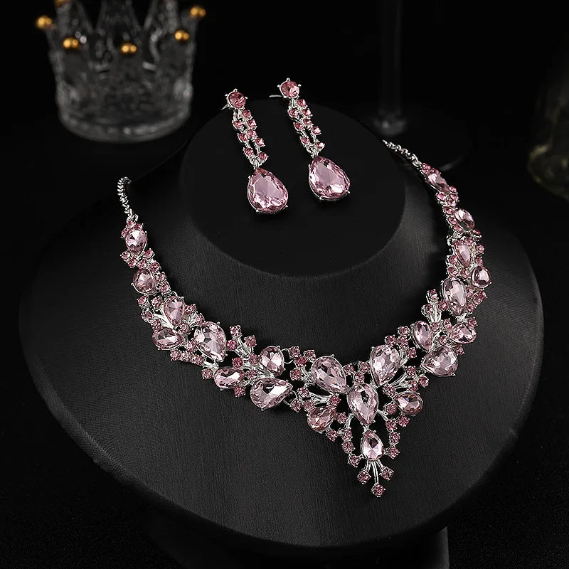 Bridal Jewelry Sets Earrings Necklace Set Bridal Gift