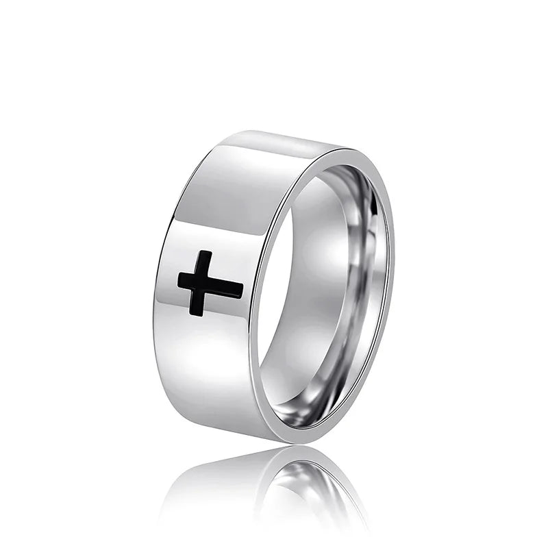 Minimalist Unisex Plain Band Ring Modern Fashion Jewelry for Daily Wear