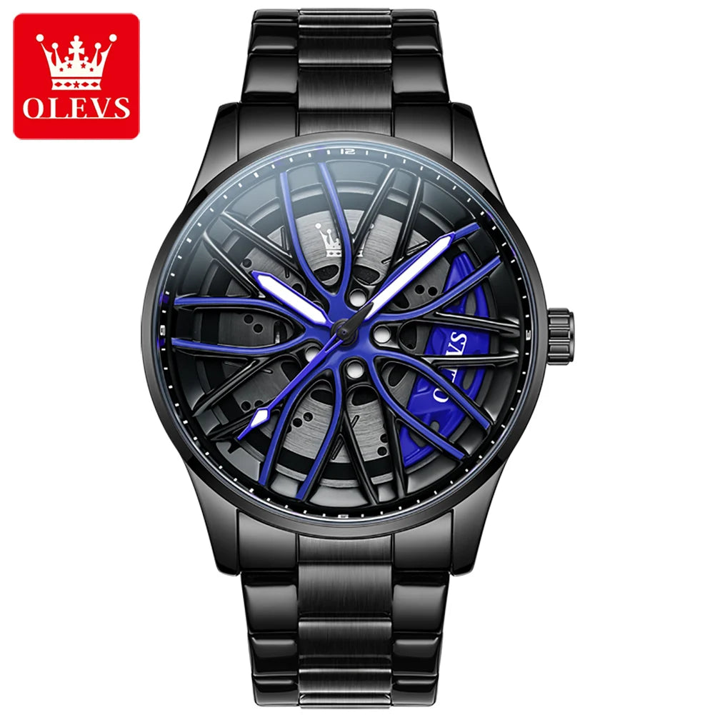 OLEVS Men Sport Waterproof Quartz Watches