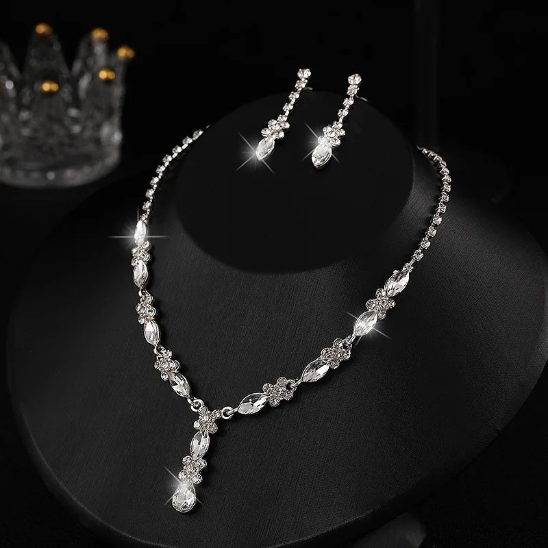 Bridal Jewelry Sets Earrings Necklace Set Bridal Gift