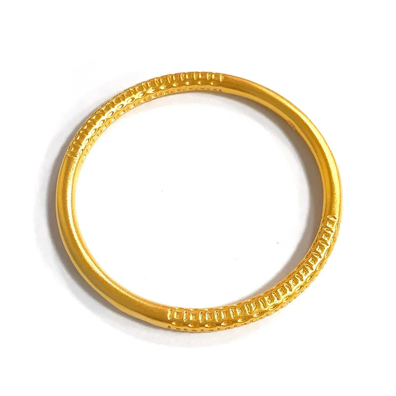 14K Gold Bangle