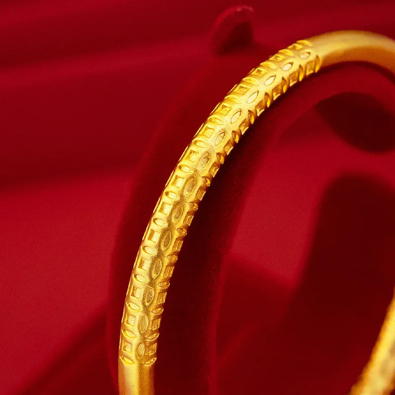 14K Gold Bangle