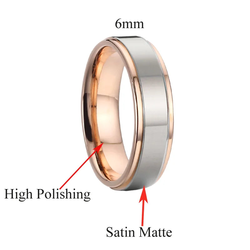 Titanium Rings for Men Wedding Bands or Anniversary Gifts