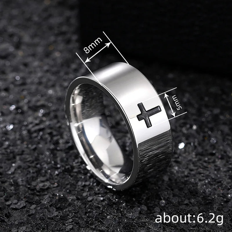Minimalist Unisex Plain Band Ring Modern Fashion Jewelry for Daily Wear