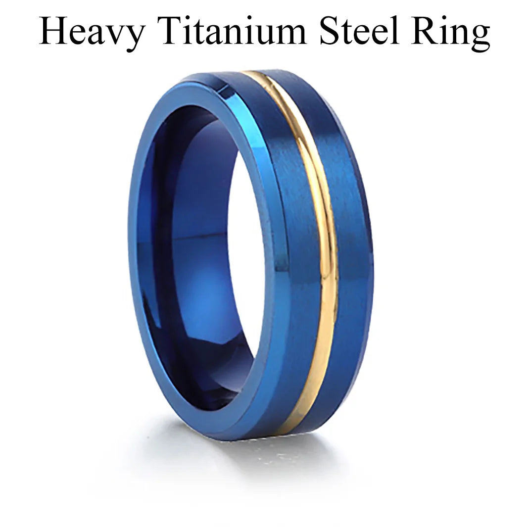Titanium Rings for Men Wedding Bands or Anniversary Gifts
