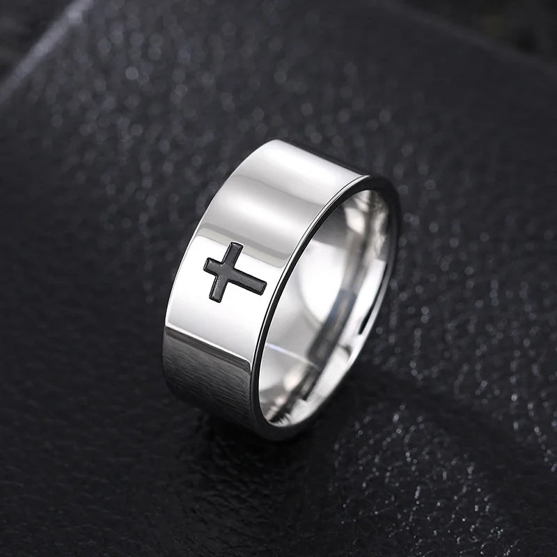 Minimalist Unisex Plain Band Ring Modern Fashion Jewelry for Daily Wear