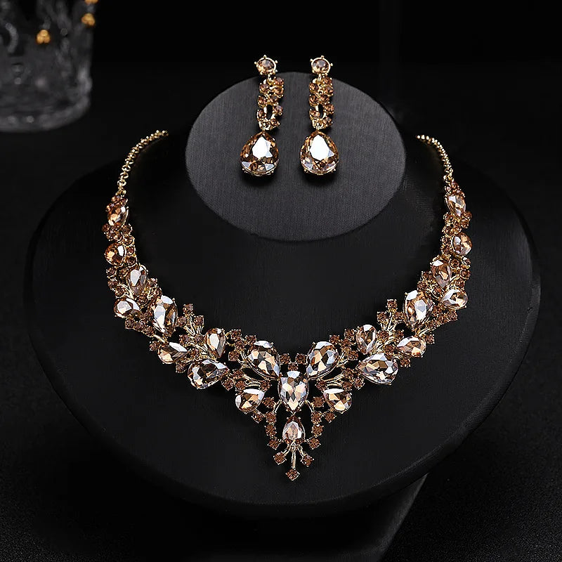 Bridal Jewelry Sets Earrings Necklace Set Bridal Gift