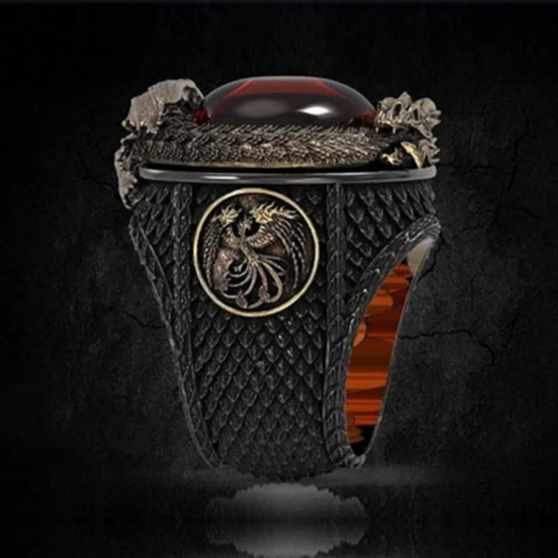 Dragon Design Classic Ring for Women