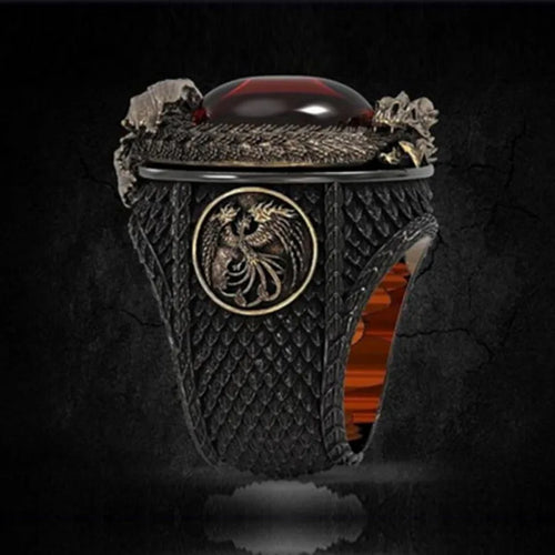 Dragon Design Classic Ring for Women