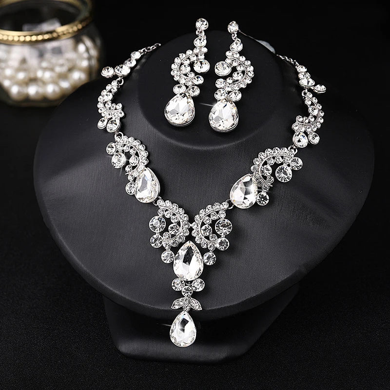 Bridal Jewelry Sets Earrings Necklace Set Bridal Gift