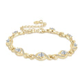 Moissanite Jewelry 925 Silver Fashionable Infinite Link Bracelet for Women Bracelet