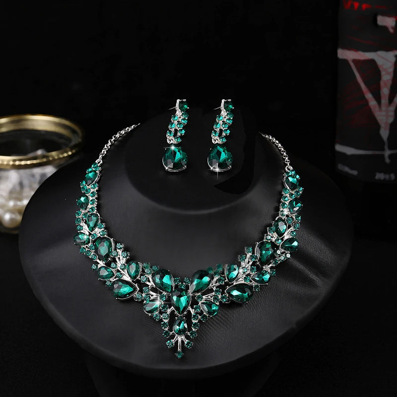 Bridal Jewelry Sets Earrings Necklace Set Bridal Gift