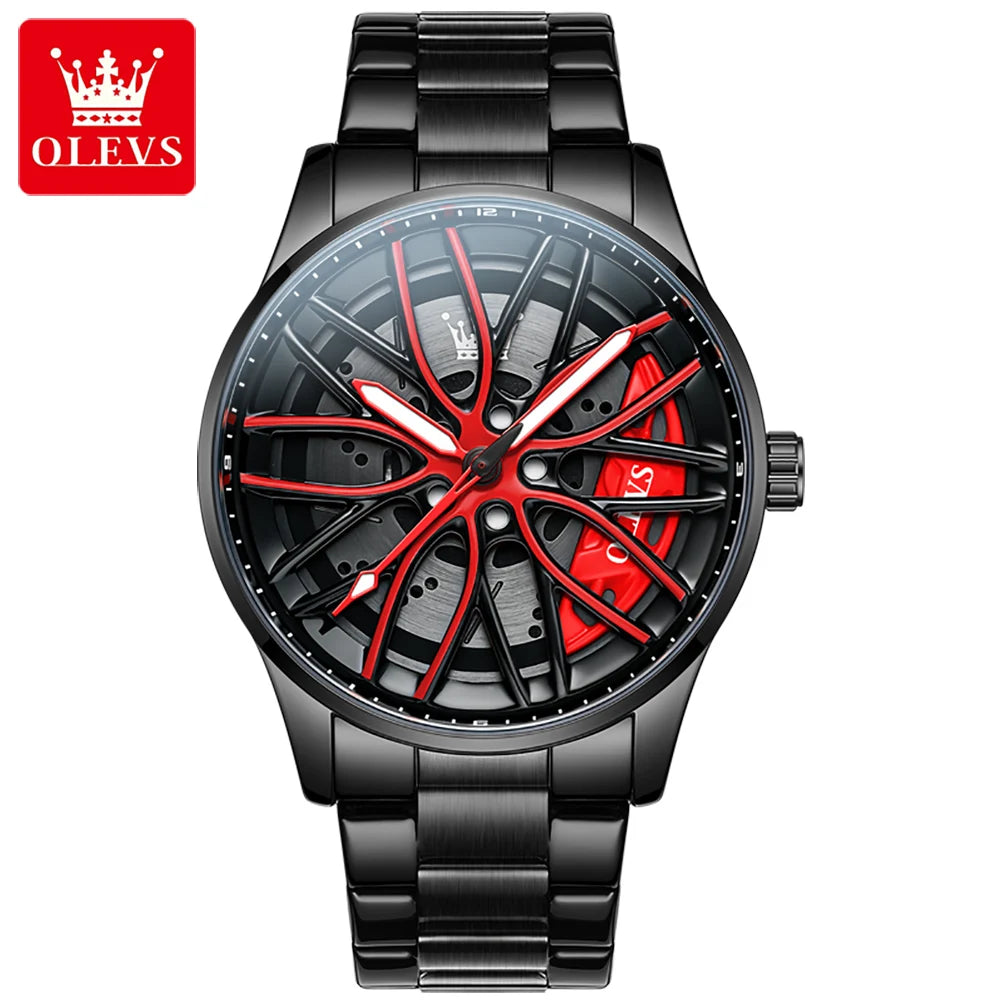 OLEVS Men Sport Waterproof Quartz Watches