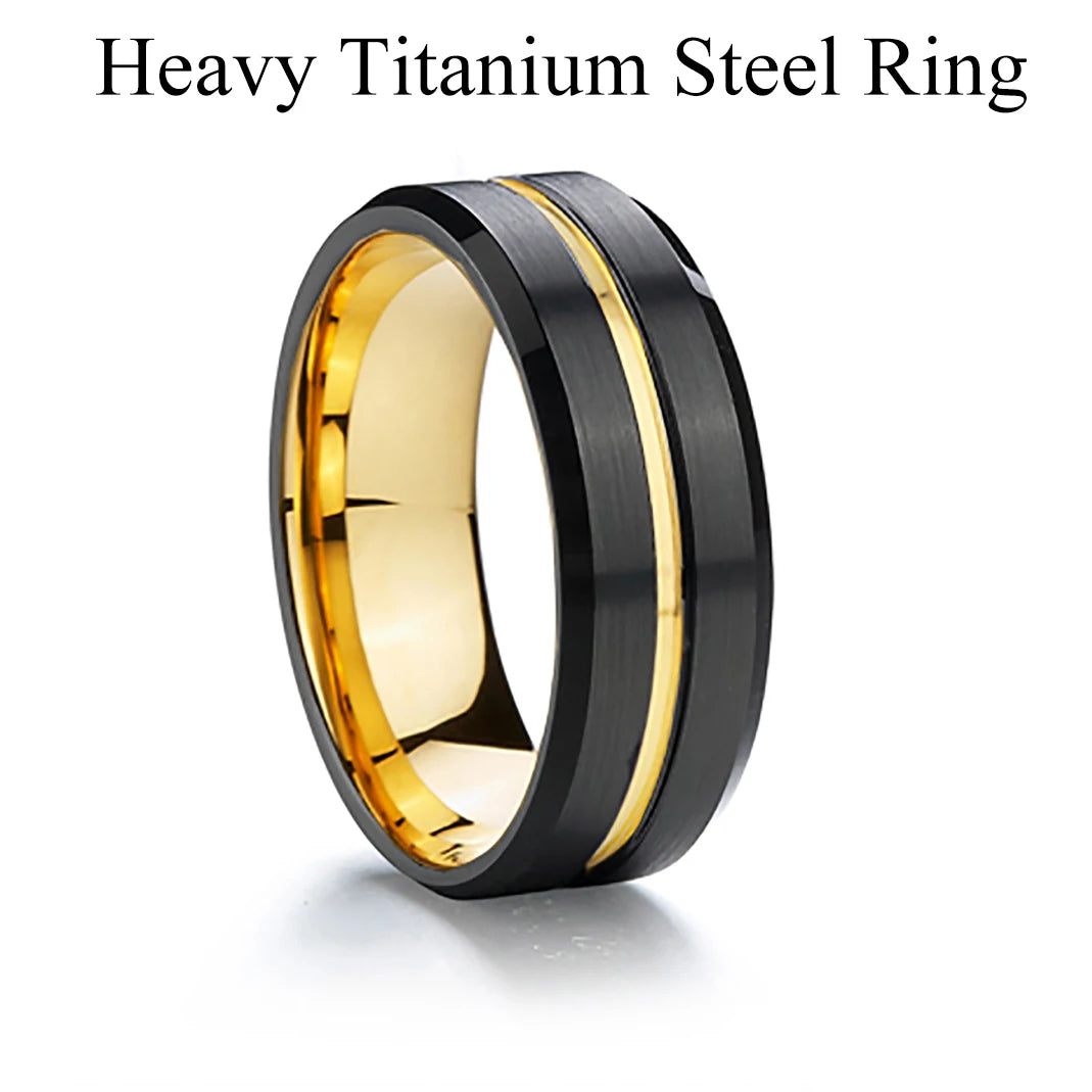 Titanium Rings for Men Wedding Bands or Anniversary Gifts