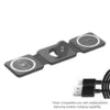 Strong Magnetic Fast Charger Mobile Phone Holder 3 in 1 Foldablw Wireless Chargers for iPhone 17 Pro Max