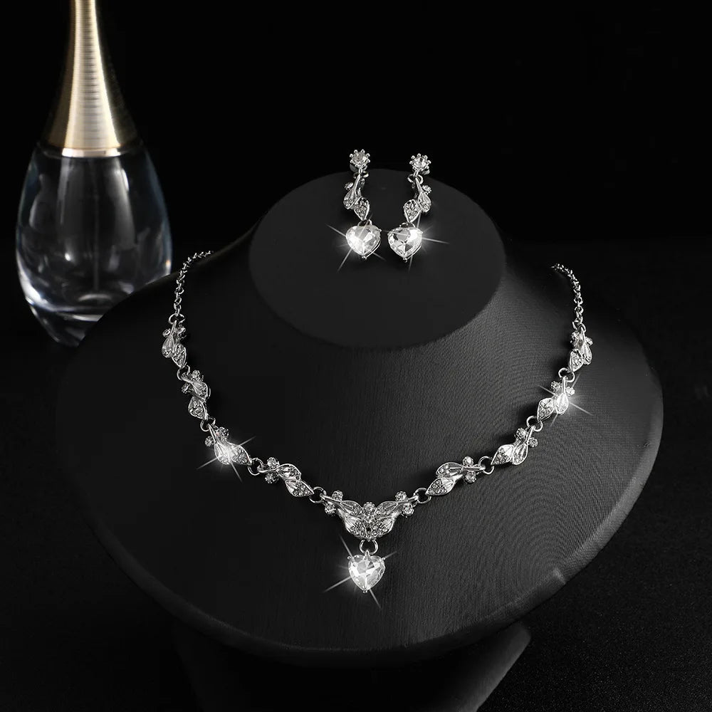 Bridal Jewelry Sets Earrings Necklace Set Bridal Gift