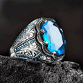Vintage Pattern Classic Brass Women's Ring Lab Grown Diamond Creative Wide Finger Bold Fashion Hand Accessory