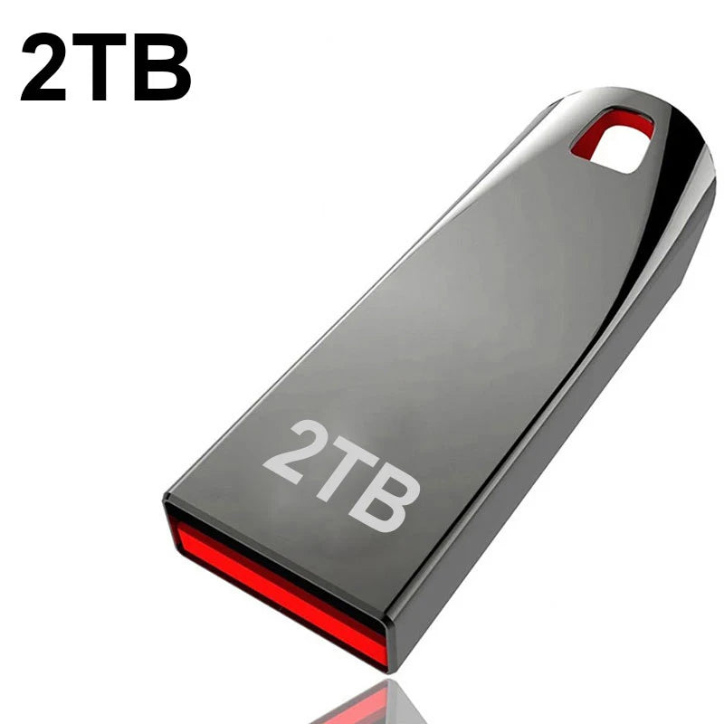 2TB Usb 3.0 Flash Drives High Speed Metal Pendrive 1TB 512GB 256GB Portable Usb Drive Waterproof Memoria Usb Flash Disk