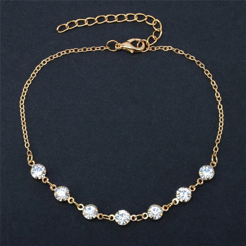 Anklets for Women Heart shaped Leg Chain