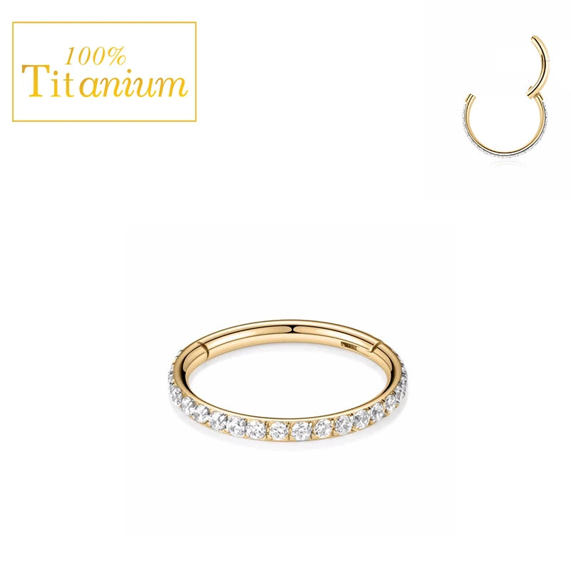 16g Daith Helix Piercing Earrings or Nasal Septum