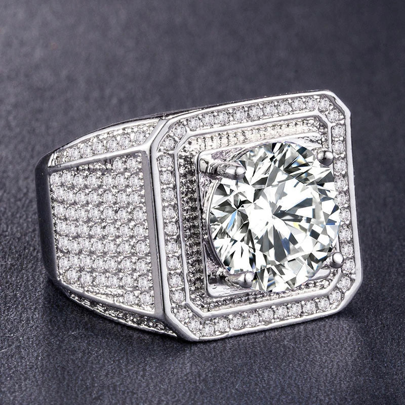 Square Wedding/Engagement Rings