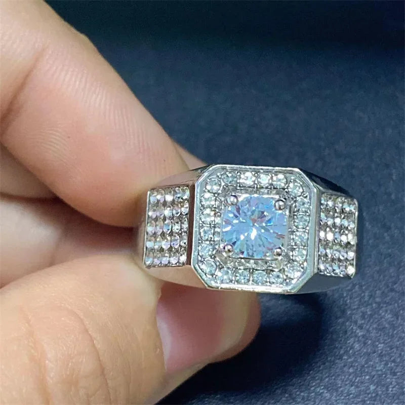 Square Wedding/Engagement Rings