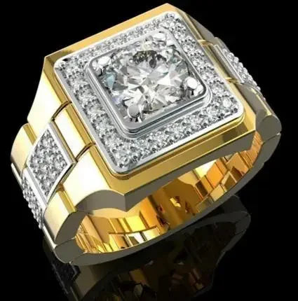 Square Wedding/Engagement Rings